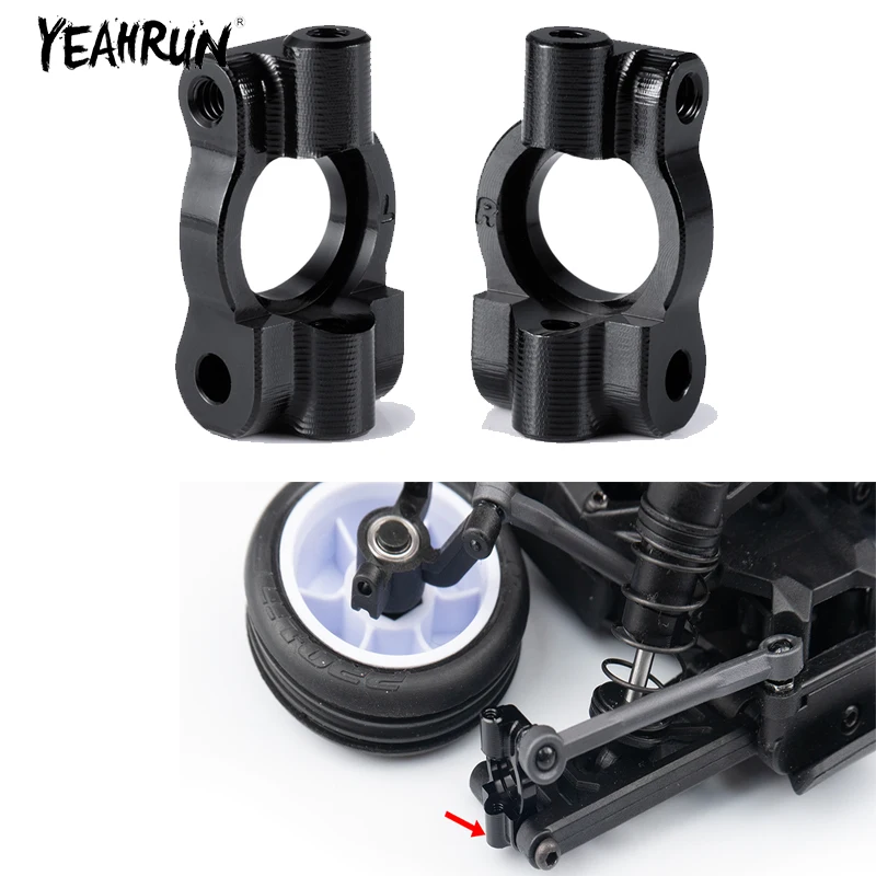 YEAHRUN 2Pcs Aluminum Caster Blocks C Base for 1/24 Buggy Mini-B RC Car Upgrade Parts
YEAHRUN 2Pcs Aluminum Caster Blocks C Base for 1/24 Buggy Mini-B RC Car Upgrade Parts
