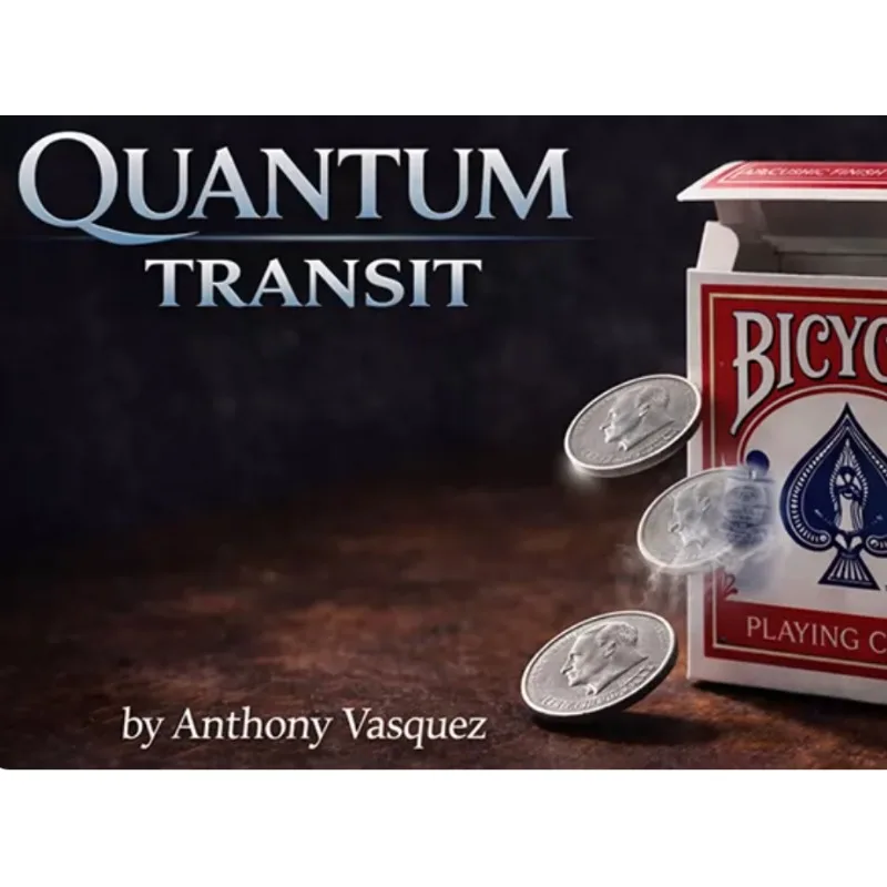 Quantum Transit Gimmick By Anthony Vasquez Beginner Magician Illusions Close Up Magic Tricks Mentalism Magic Props Street Funny
Quantum Transit Gimmick By Anthony Vasquez Beginner Magician Illusions Close Up Magic Tricks Mentalism Magic Props Street Funny