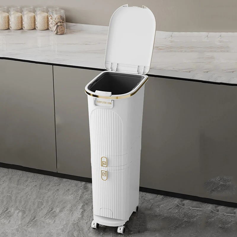 Household Sorting Trash Can Removable Litter Bins Pedal Large Capacity Food Waste Bin Kitchen Supplies Sorting Garbage Can
Household Sorting Trash Can Removable Litter Bins Pedal Large Capacity Food Waste Bin Kitchen Supplies Sorting Garbage Can