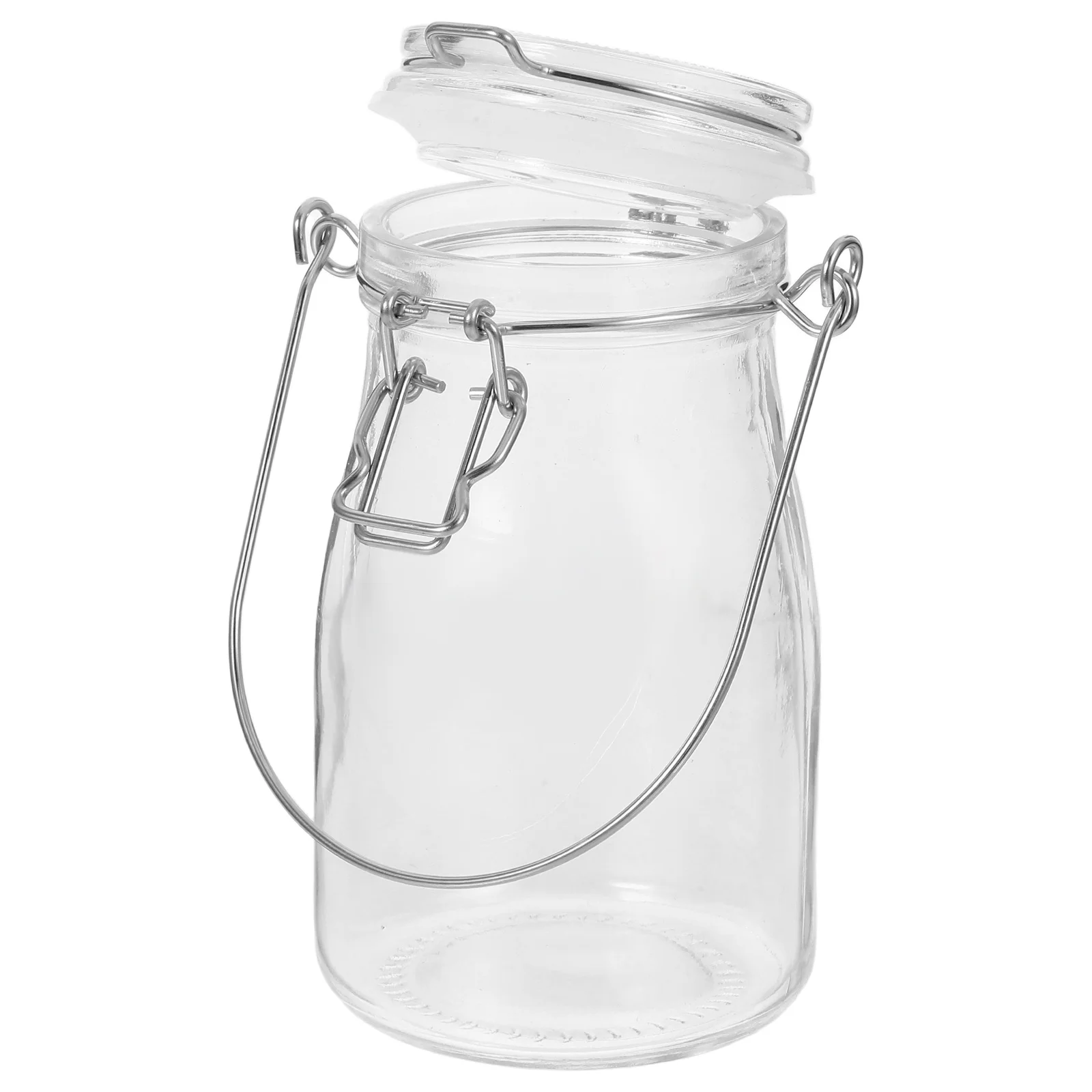 Reusable Glass Jars Airtight Seal Clear Containers For Honey Food Storage Glass Bottles Juicing Kitchen Bar
Reusable Glass Jars Airtight Seal Clear Containers For Honey Food Storage Glass Bottles Juicing Kitchen Bar
