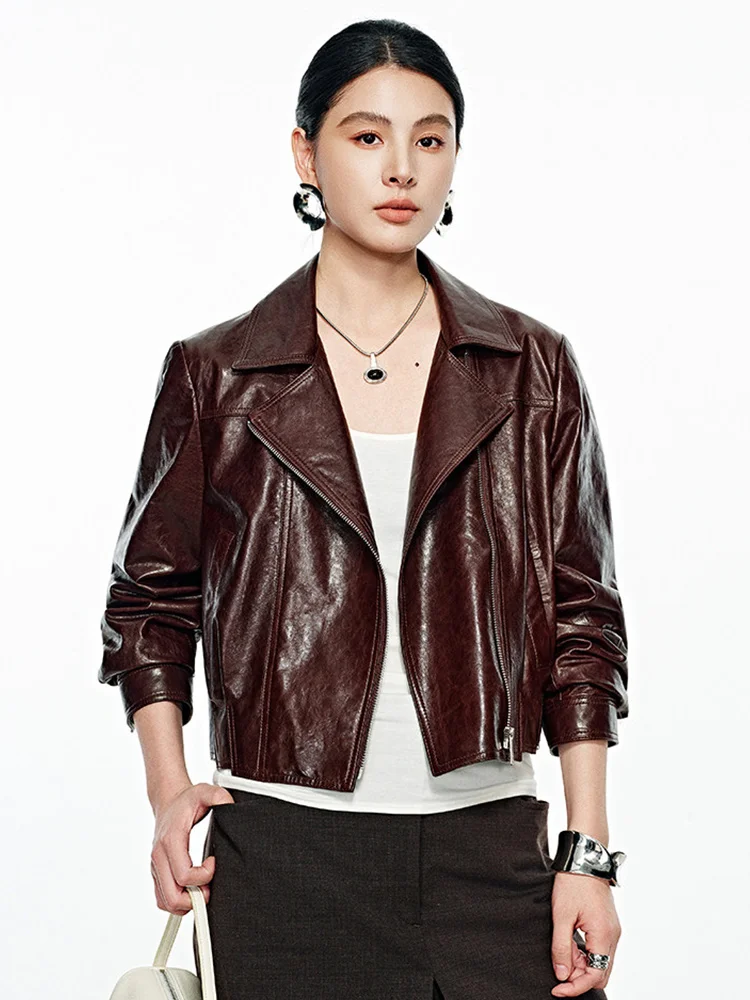 2026 Women Natural Real Genuine Sheepskin Leather Jacket Outwear Leather Jacket Female Streetwear Bomber Jacket
2026 Women Natural Real Genuine Sheepskin Leather Jacket Outwear Leather Jacket Female Streetwear Bomber Jacket