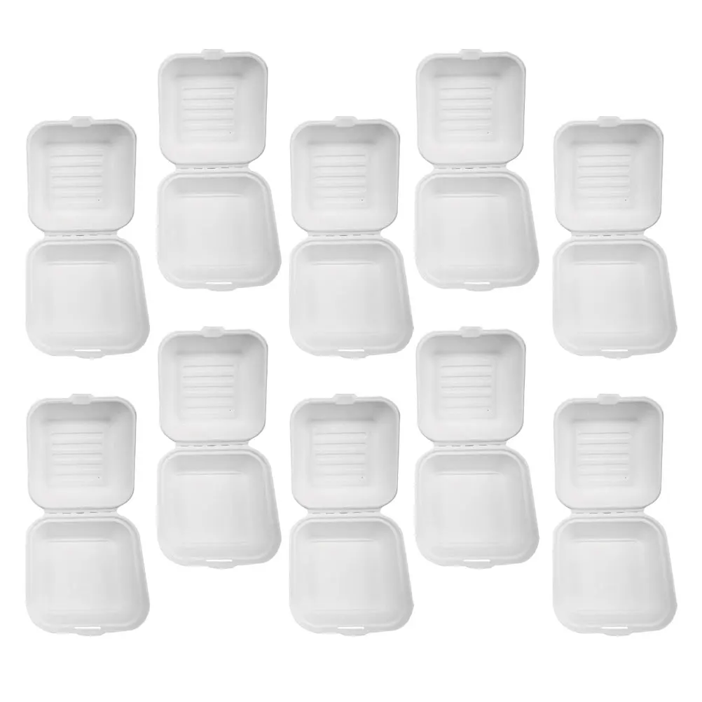 20pcs Disposable Pulp Boxes Takeout Food Containers Fruit Storage Suitable Restaurant Home Use
20pcs Disposable Pulp Boxes Takeout Food Containers Fruit Storage Suitable Restaurant Home Use