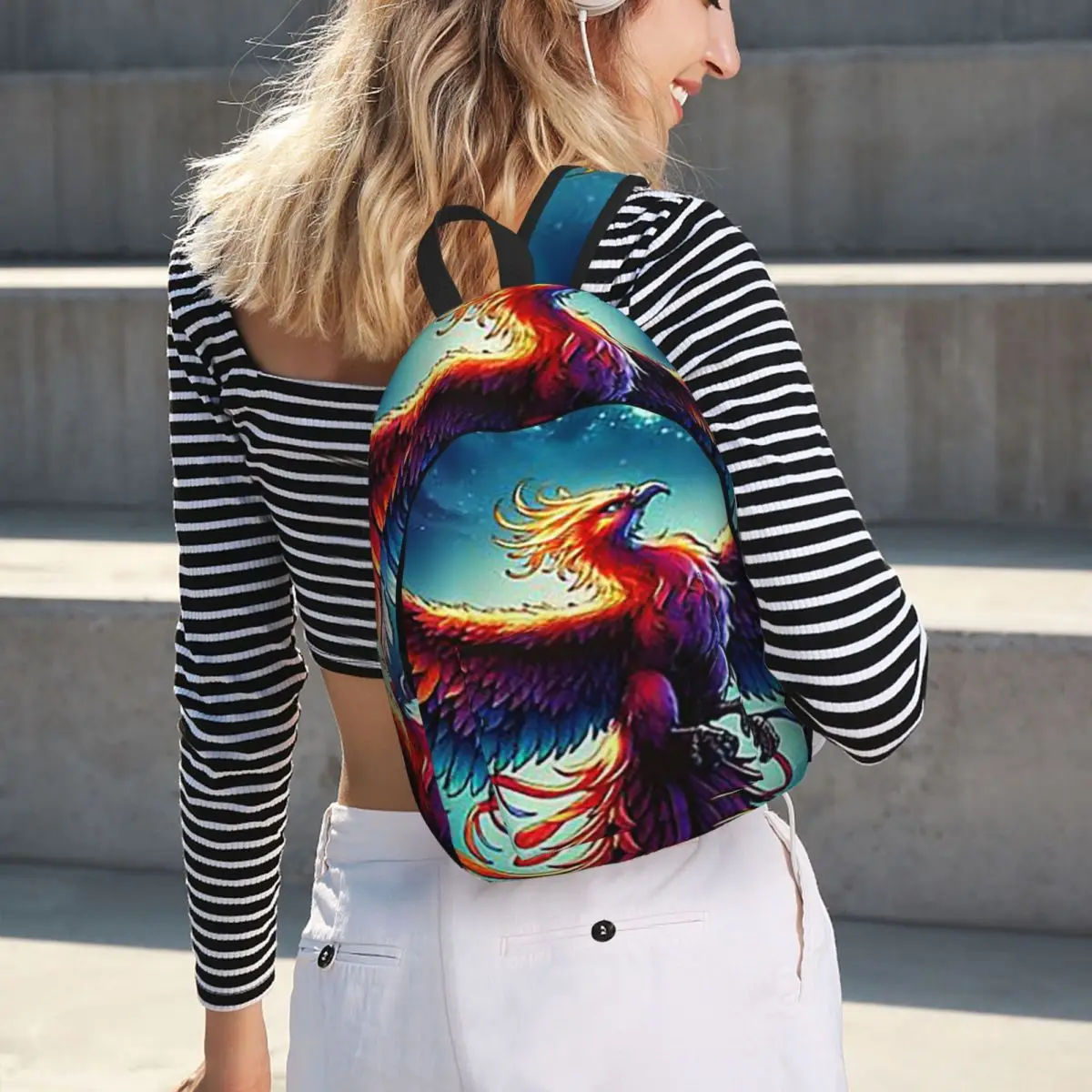 Colorful Majestic Phoenix Student Backpack School Bag Hiking Travel Daypack for Men Women Bookbag Shoulder Bags
Colorful Majestic Phoenix Student Backpack School Bag Hiking Travel Daypack for Men Women Bookbag Shoulder Bags