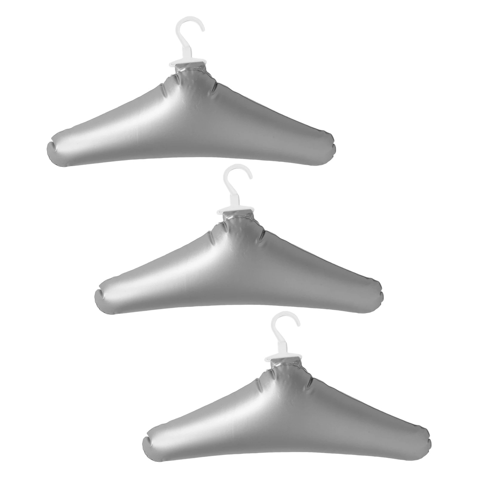 3 Pcs Drying Rack Inflatable Hanger Clothes Hotel Foldable Function Hangers Aluminum Alloy Travel Clothing Grey Large Capacity
3 Pcs Drying Rack Inflatable Hanger Clothes Hotel Foldable Function Hangers Aluminum Alloy Travel Clothing Grey Large Capacity