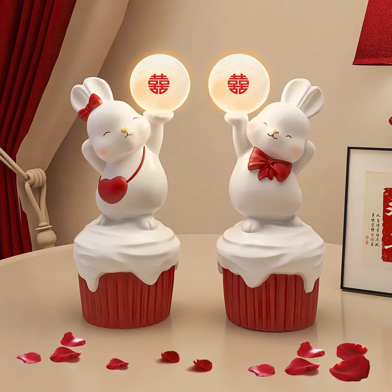 Practical Wedding Room Bride Dowry Decoration Engagement Wedding Cute Rabbit Decoration Living Room Desk Accessories
Practical Wedding Room Bride Dowry Decoration Engagement Wedding Cute Rabbit Decoration Living Room Desk Accessories