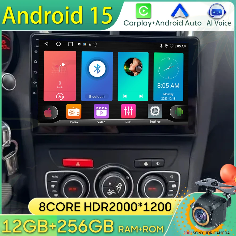 Android 15 Car Radio For Citroen C4 C4L DS4 2013 2014 2015 2016 2017 GPS Navigation Android Auto Carplay Stereo Wifi No 2din Cam
Android 15 Car Radio For Citroen C4 C4L DS4 2013 2014 2015 2016 2017 GPS Navigation Android Auto Carplay Stereo Wifi No 2din Cam