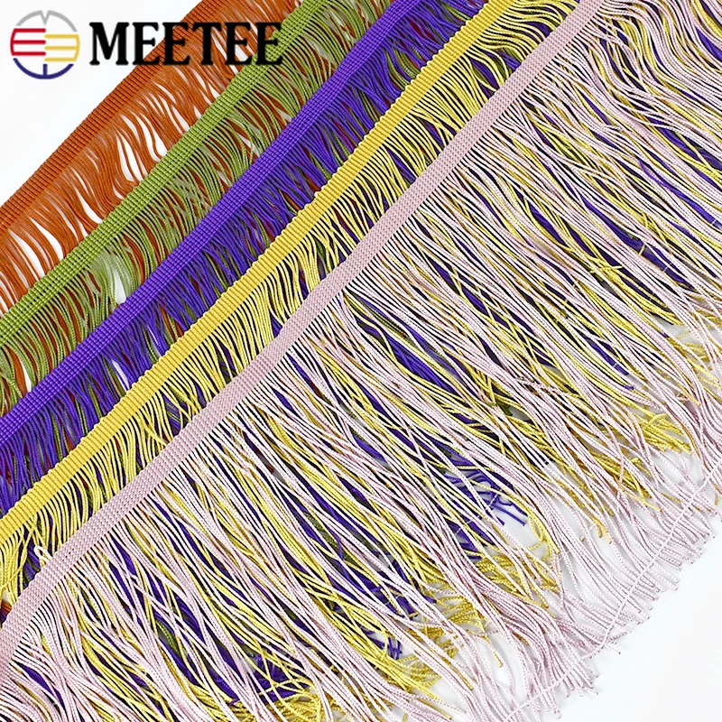 5/10Meters 20cm Polyester Tassel Fringe Trim Lace Ribbon Long Fringes for Curtain Latin Dress Tassels DIY Sewing Accessories
5/10Meters 20cm Polyester Tassel Fringe Trim Lace Ribbon Long Fringes for Curtain Latin Dress Tassels DIY Sewing Accessories