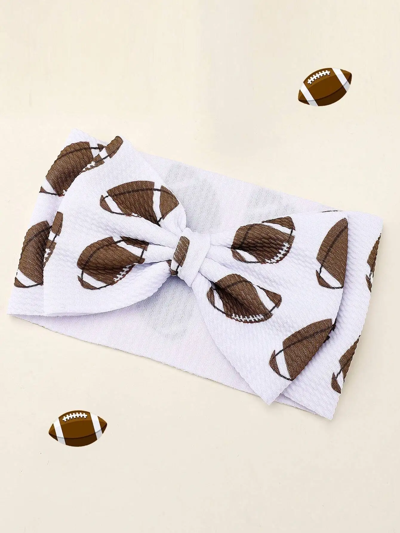 1pc Football Pattern Headband For Baby,Soft Nylon Elastic Wide Hairband,Sports Style Party Headwear,Toddler Girls Turban,Kids Baby Hair Accessories
1pc Football Pattern Headband For Baby,Soft Nylon Elastic Wide Hairband,Sports Style Party Headwear,Toddler Girls Turban,Kids Baby Hair Accessories