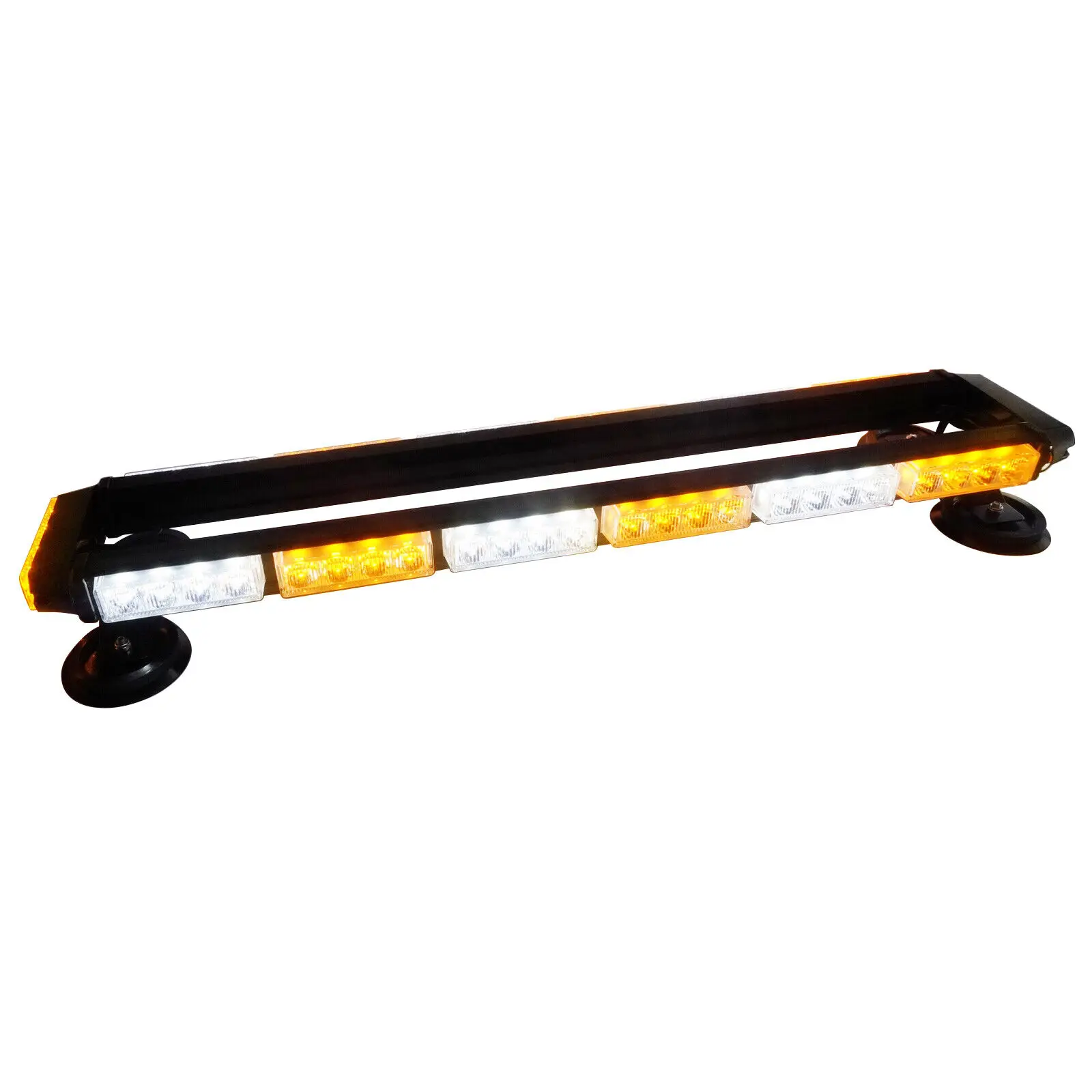 736mm 56 LED Amber & White Flash Strobe Beacon Hazard Recovery Magnetic Lightbar
736mm 56 LED Amber & White Flash Strobe Beacon Hazard Recovery Magnetic Lightbar