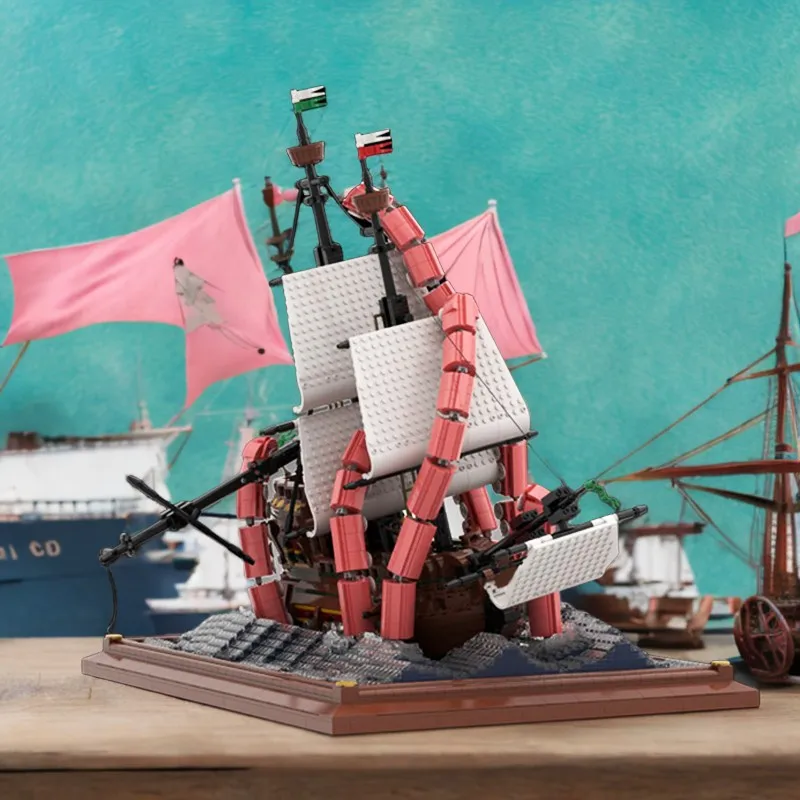 6507 pcs MOC Kraken Attack Pirates Shipwreck Diorama Educational Construction Set Birthday DIY Toys Gift
6507 pcs MOC Kraken Attack Pirates Shipwreck Diorama Educational Construction Set Birthday DIY Toys Gift