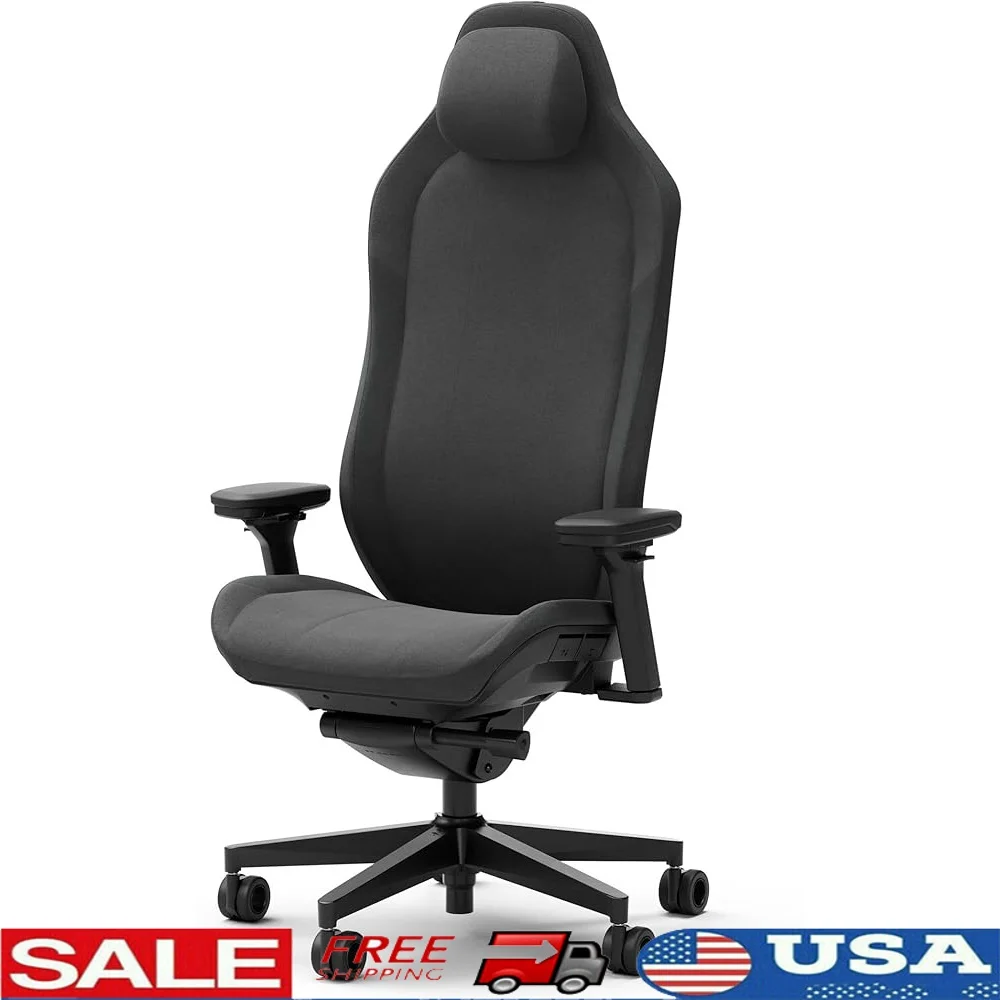 Ergonomic Gaming Chair High Back Office Chair with 4D Adjustable Armrests Lumbar Support Memory Foam Headrest Mesh Fabric
Ergonomic Gaming Chair High Back Office Chair with 4D Adjustable Armrests Lumbar Support Memory Foam Headrest Mesh Fabric