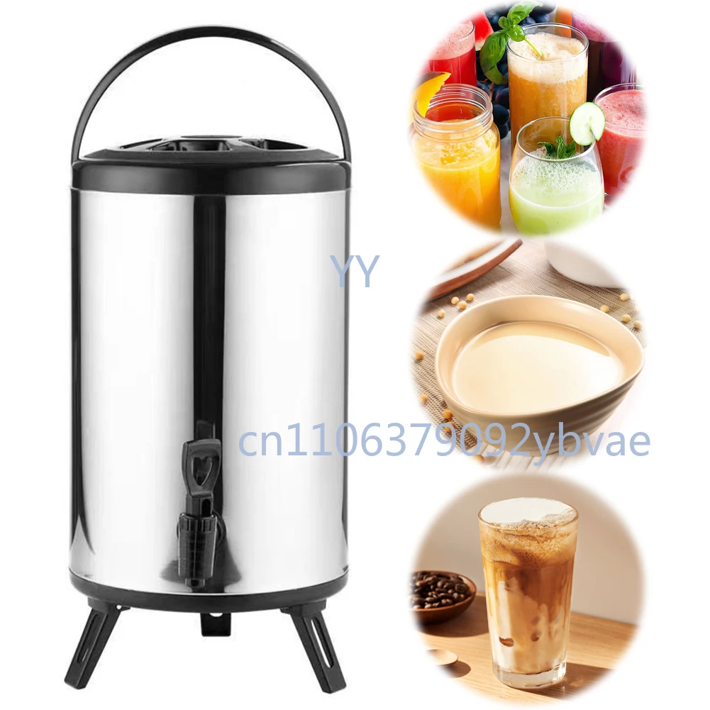 Stainless Steel Double Layer Container 6L 8L with Faucet Beverage Dispenser Milk Tea Bucket for Water Coffee
Stainless Steel Double Layer Container 6L 8L with Faucet Beverage Dispenser Milk Tea Bucket for Water Coffee
