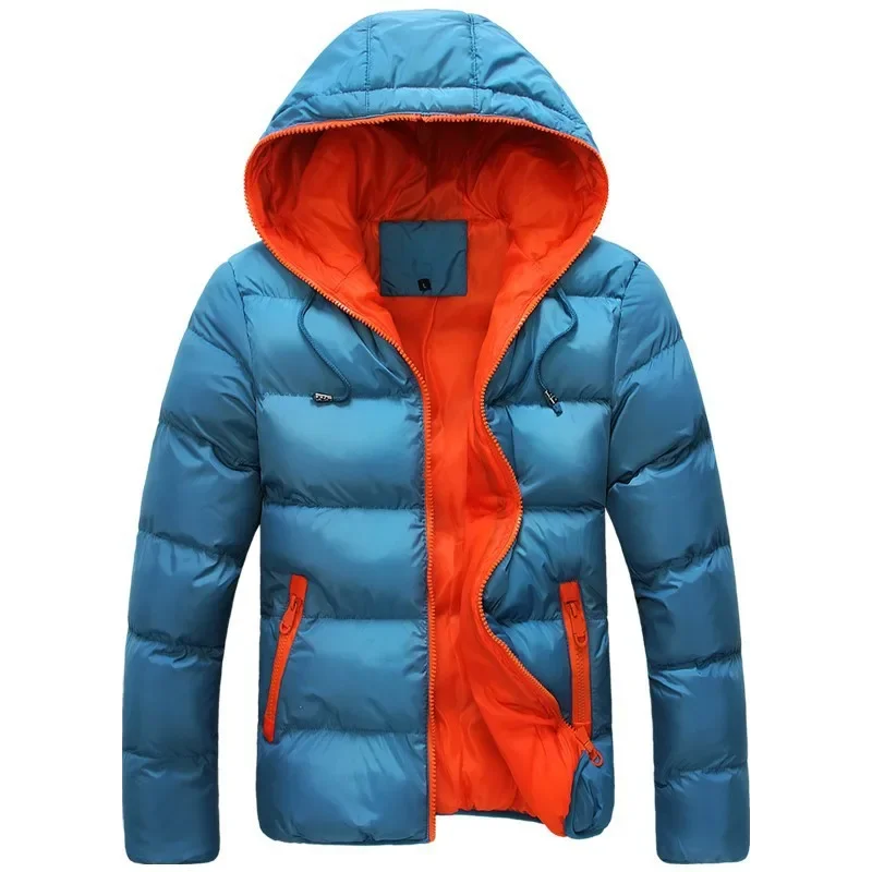 Thickened Winter Downcotton-padded Coat For Men Hooded Jacket Slimming Smoothing Cropped Men's Wear Regular Type Parkas
Thickened Winter Downcotton-padded Coat For Men Hooded Jacket Slimming Smoothing Cropped Men's Wear Regular Type Parkas