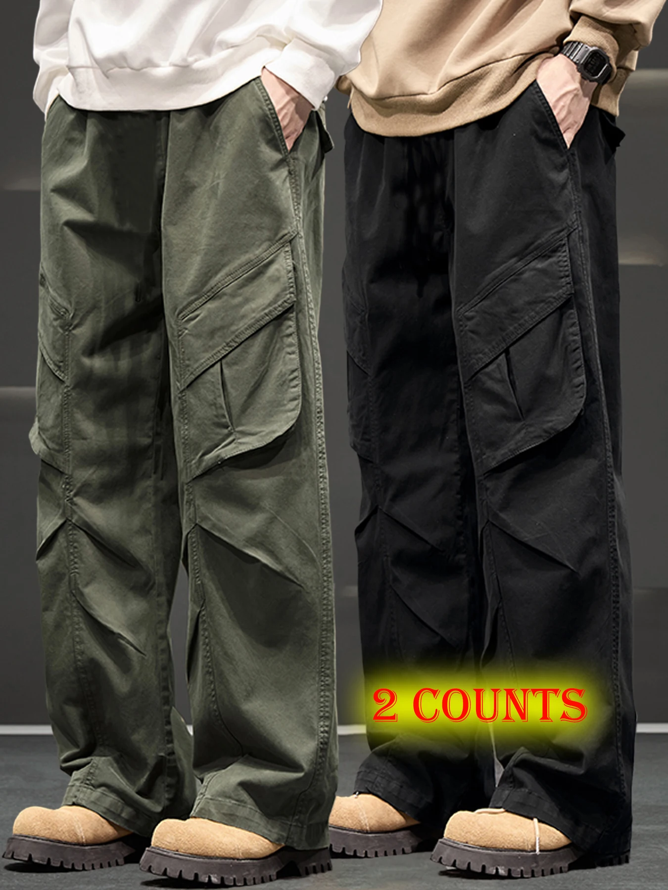 Loose straight tube wear-resistant work pants, large size construction site labor protection pants, spring and summer work pants
Loose straight tube wear-resistant work pants, large size construction site labor protection pants, spring and summer work pants