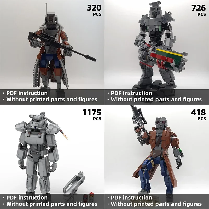 Строительные блоки Sci-Fi Battle Mech, Фолловт! Креативный подарок своими руками для любителей меха, серый бронированный робот
Строительные блоки Sci-Fi Battle Mech, Фолловт! Креативный подарок своими руками для любителей меха, серый бронированный робот