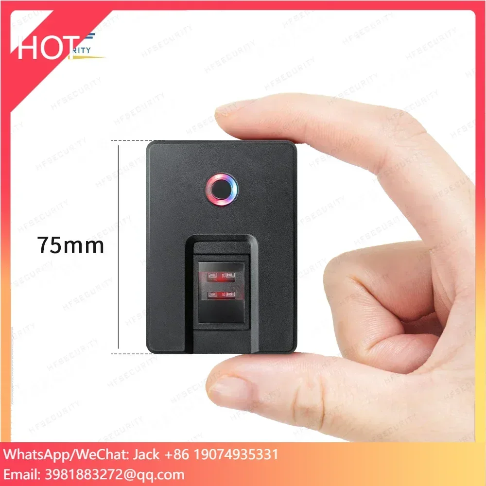 HFSecurity HF4000plus Digital USB Wireless Portable Mobile 1000mAh Battery Fingerprint Reader with Free SDK