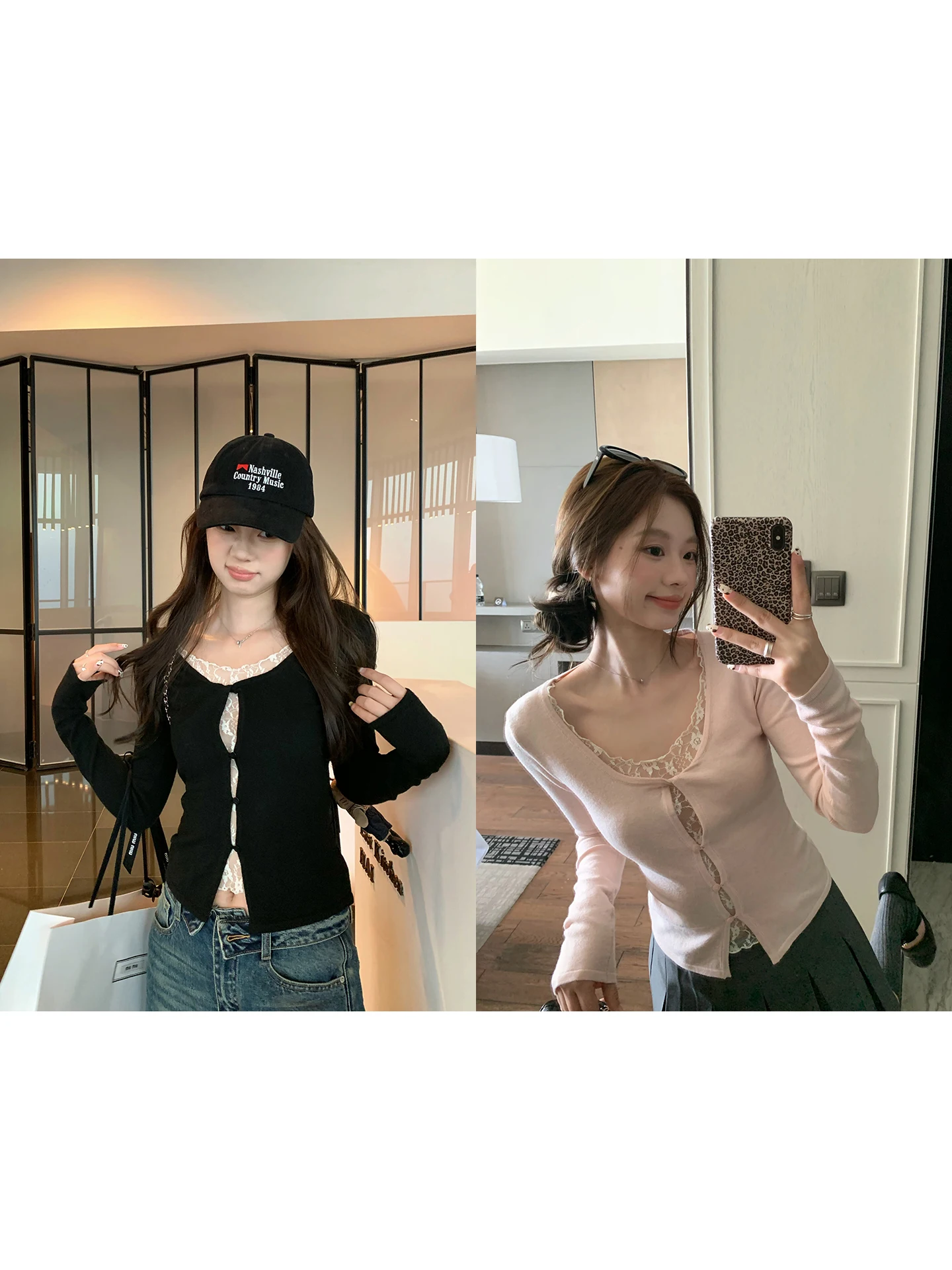 Sweet Heart Knitted Long Sleeve Slim Fit Wool Blend Twist Fake Two-Piece Lace Knitwear Soft Polyester Acrylic Nylon Wool Blend
Sweet Heart Knitted Long Sleeve Slim Fit Wool Blend Twist Fake Two-Piece Lace Knitwear Soft Polyester Acrylic Nylon Wool Blend