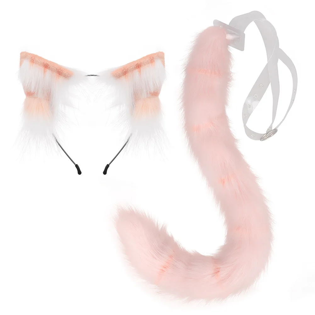 Adult Kids Anime Solid Color Plush for Cat Wolf Cosplay Props Animal Ears Bandana Long Tail Halloween Costume
Adult Kids Anime Solid Color Plush for Cat Wolf Cosplay Props Animal Ears Bandana Long Tail Halloween Costume