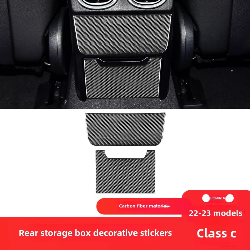 Suitable for Mercedes-Benz 22-23 new C-class W206 interior modification, rear storage box panel decorative sticker
Suitable for Mercedes-Benz 22-23 new C-class W206 interior modification, rear storage box panel decorative sticker