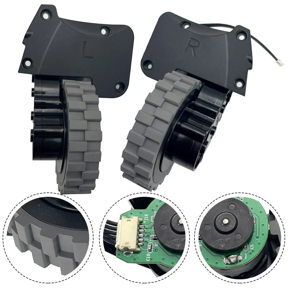 Wheel With Motor For Robot Vacuum Cleaner For X6 Right Wheel Left Wheel Home Vacuum Cleaners Parts Household Cleaning
Wheel With Motor For Robot Vacuum Cleaner For X6 Right Wheel Left Wheel Home Vacuum Cleaners Parts Household Cleaning