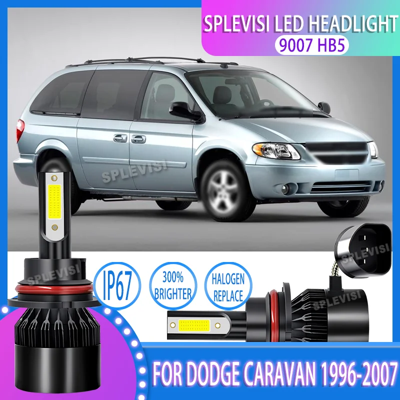 Instant Response 9007 LED Headlight High/Low Beam Set 60W 6000LM For Dodge Caravan 1996 1997 1998 1999 2000 2001 2002 2003-2007
Instant Response 9007 LED Headlight High/Low Beam Set 60W 6000LM For Dodge Caravan 1996 1997 1998 1999 2000 2001 2002 2003-2007