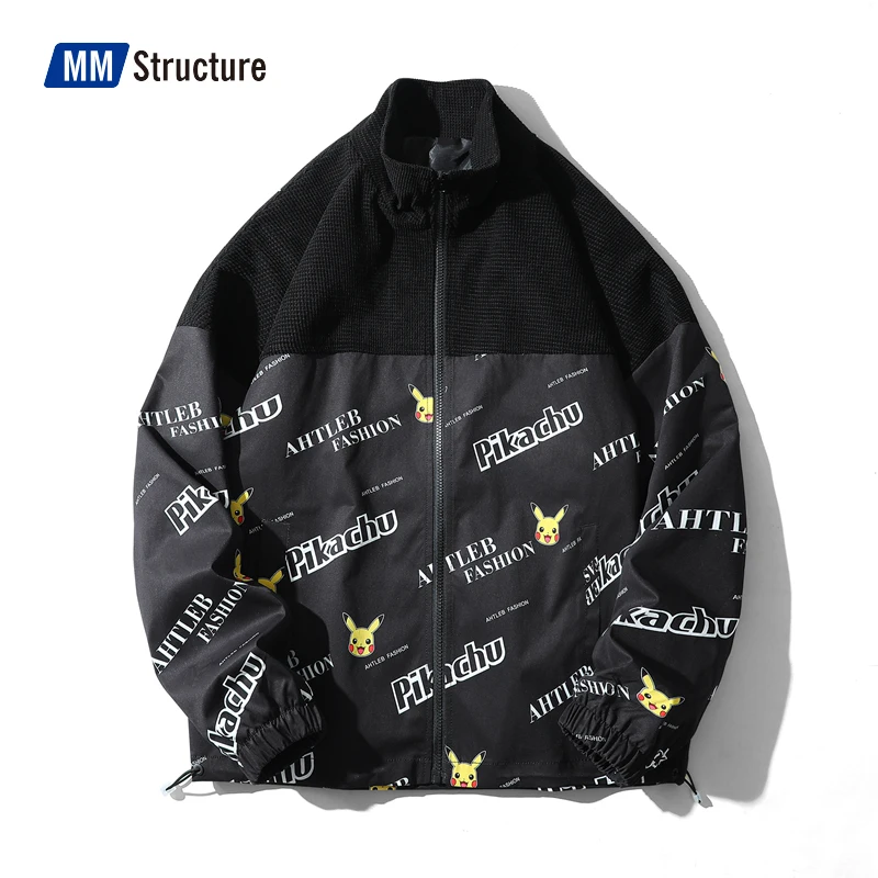 Trend Print Light Jacket Man Spring Autumn All-match Hip Hop Streetwear Unisex Korean College Style Oversized Windbreake Male
Trend Print Light Jacket Man Spring Autumn All-match Hip Hop Streetwear Unisex Korean College Style Oversized Windbreake Male