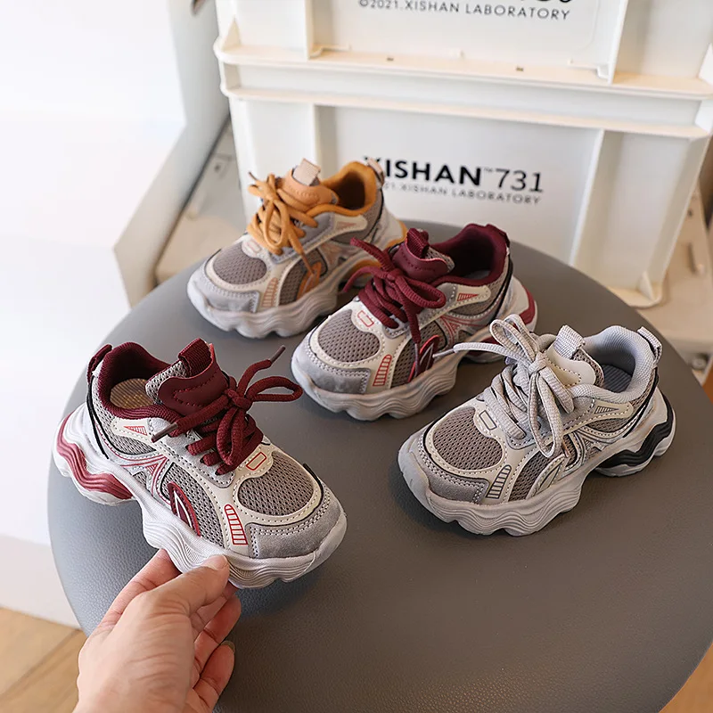 2026 Children's Boys Girls Chunky Sneakers Kids Hiking Tennis Running Shoes New Toddler Lightweight Breathable Casual Trainers
2026 Children's Boys Girls Chunky Sneakers Kids Hiking Tennis Running Shoes New Toddler Lightweight Breathable Casual Trainers