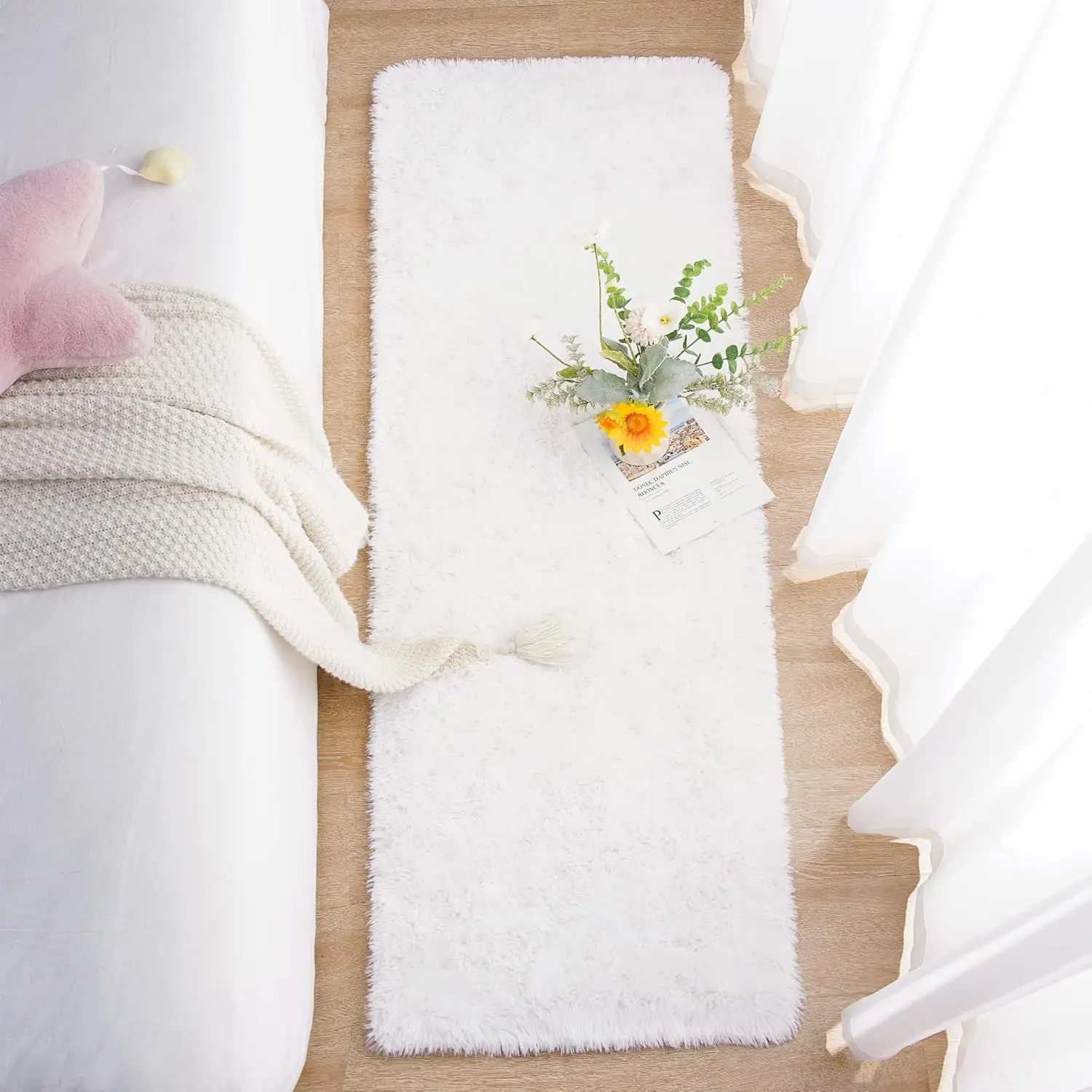 Chicrug Soft Runner Rug For Bedroom Living Room Plush Fluffy Rug 2X10 Feet, Shag Furry Runner Carpet Non Shedding For Nursery
Chicrug Soft Runner Rug For Bedroom Living Room Plush Fluffy Rug 2X10 Feet, Shag Furry Runner Carpet Non Shedding For Nursery