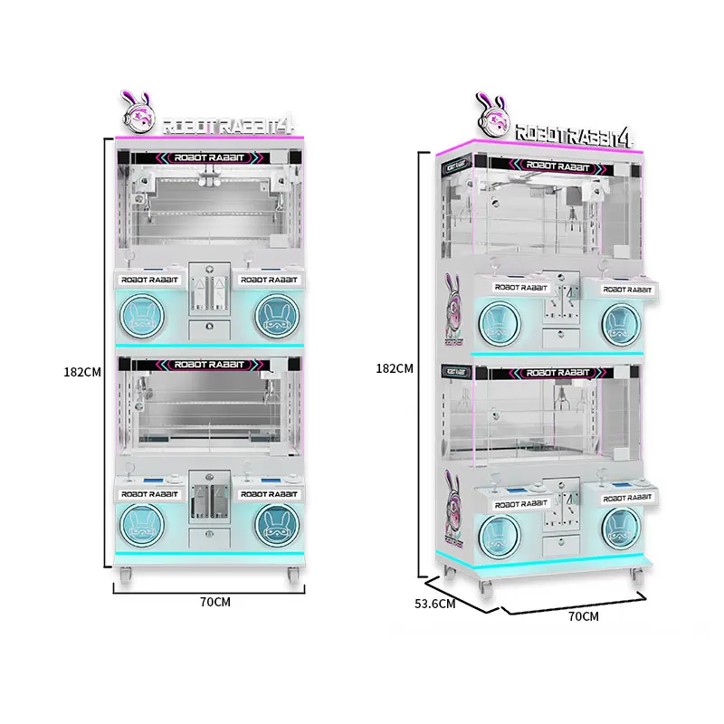 Factory Whosale Custom - Made and Detachable Claw Crane Machine Arcade Toys Plush Coin Operated Games Mega Mini Claw Machine
Factory Whosale Custom - Made and Detachable Claw Crane Machine Arcade Toys Plush Coin Operated Games Mega Mini Claw Machine