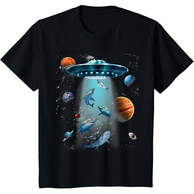 Galaxy Fish Shark Space UFO Alien Stars Sea Ocean Sharks Gift t shirt Vintage Graphic Tee 100% cottonclothes All size Tops S-6XL
Galaxy Fish Shark Space UFO Alien Stars Sea Ocean Sharks Gift t shirt Vintage Graphic Tee 100% cottonclothes All size Tops S-6XL