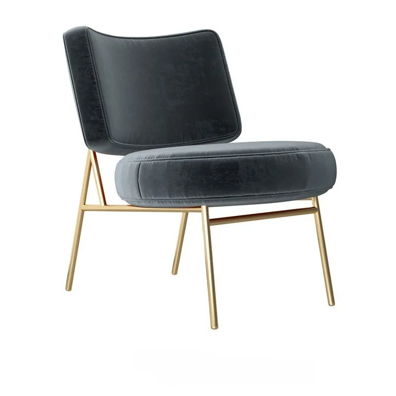 Nordic light luxury sofa single sofa wrought iron Internet celebrity chair postmodern creative bedroom living room
Nordic light luxury sofa single sofa wrought iron Internet celebrity chair postmodern creative bedroom living room