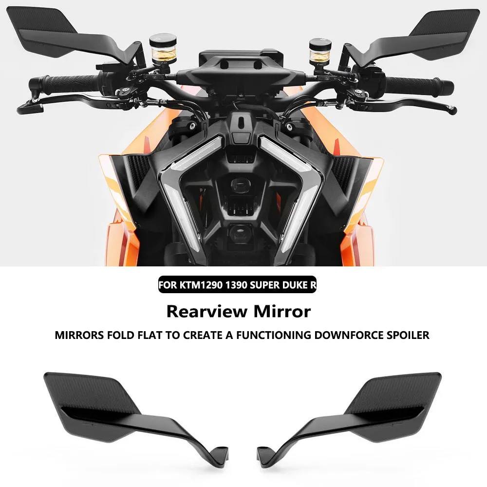 Зеркала заднего вида для мотоциклов KTM 1290 1390 Super Duke R EVO, антибликовые, с поворотом на 360° ° Регулируемый
Зеркала заднего вида для мотоциклов KTM 1290 1390 Super Duke R EVO, антибликовые, с поворотом на 360° ° Регулируемый
