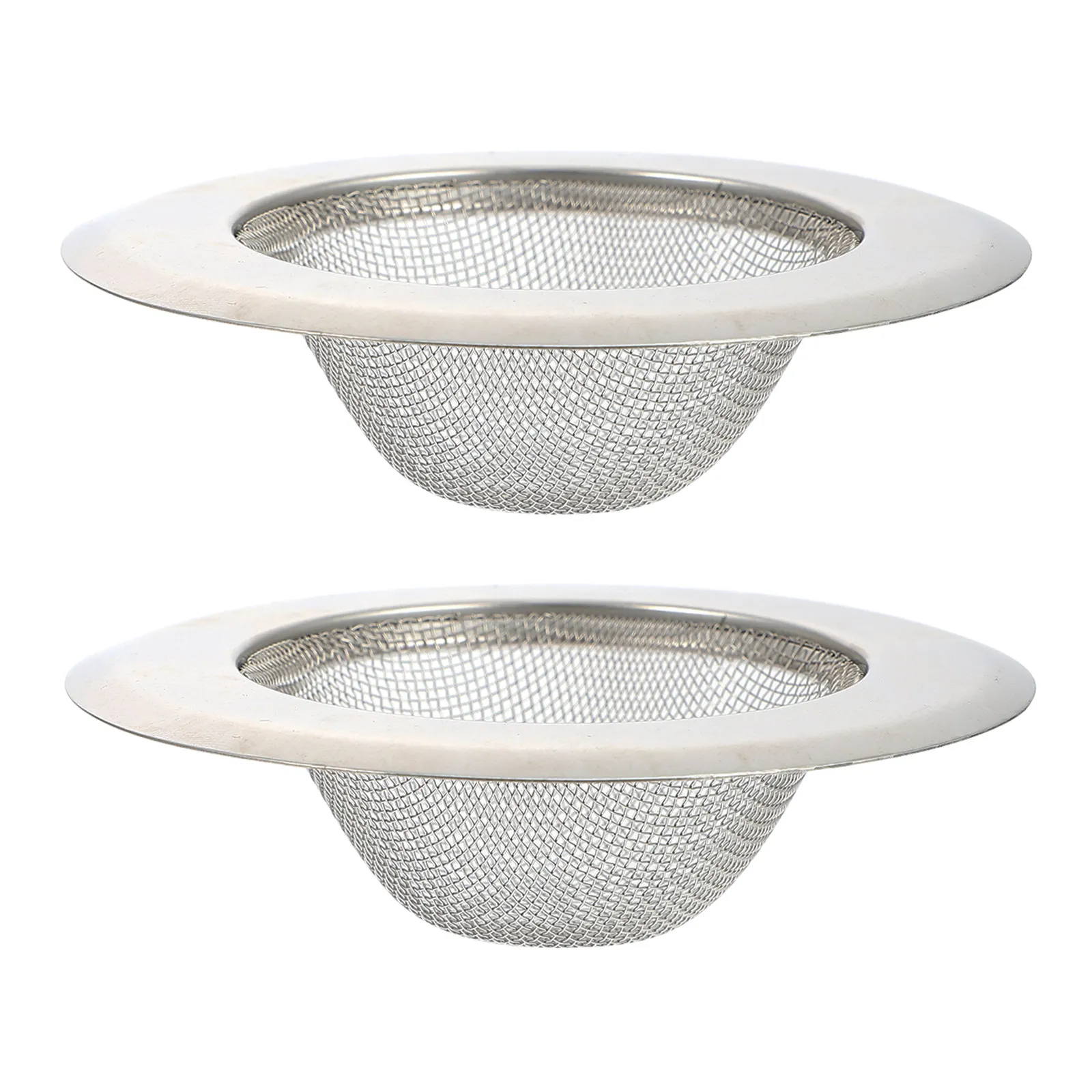 2Pcs High Quality Stainless Steel Sink Strainer Kitchen Drain Filter Wear Resistant Easy Installation Food Hair Catcher Bathtub
2Pcs High Quality Stainless Steel Sink Strainer Kitchen Drain Filter Wear Resistant Easy Installation Food Hair Catcher Bathtub