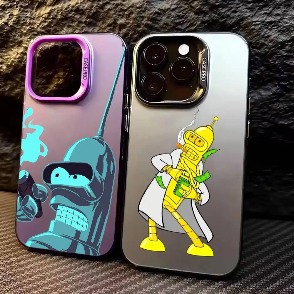 F-Funny B-Bender F-Futurama Phone Case For iPhone17,16,15,14,13,12,11 Plus,Pro Max Colored Silver Plated Inside Cover
F-Funny B-Bender F-Futurama Phone Case For iPhone17,16,15,14,13,12,11 Plus,Pro Max Colored Silver Plated Inside Cover