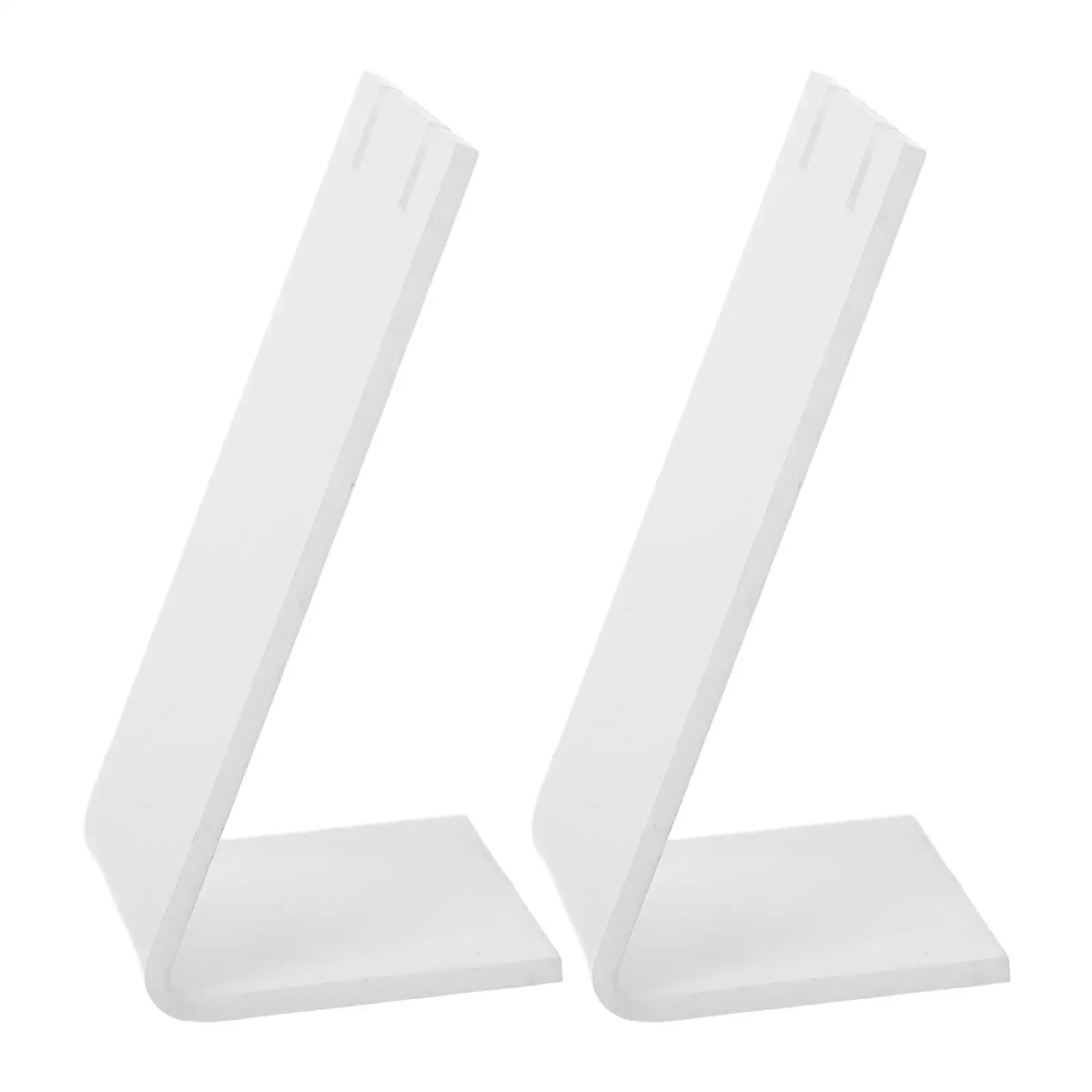 L-shaped Acrylic Display Stand 2 Pcs Organizer Earrings Necklace Bracelet Retail Case Jewlery Holder Durability Elegant Design
L-shaped Acrylic Display Stand 2 Pcs Organizer Earrings Necklace Bracelet Retail Case Jewlery Holder Durability Elegant Design