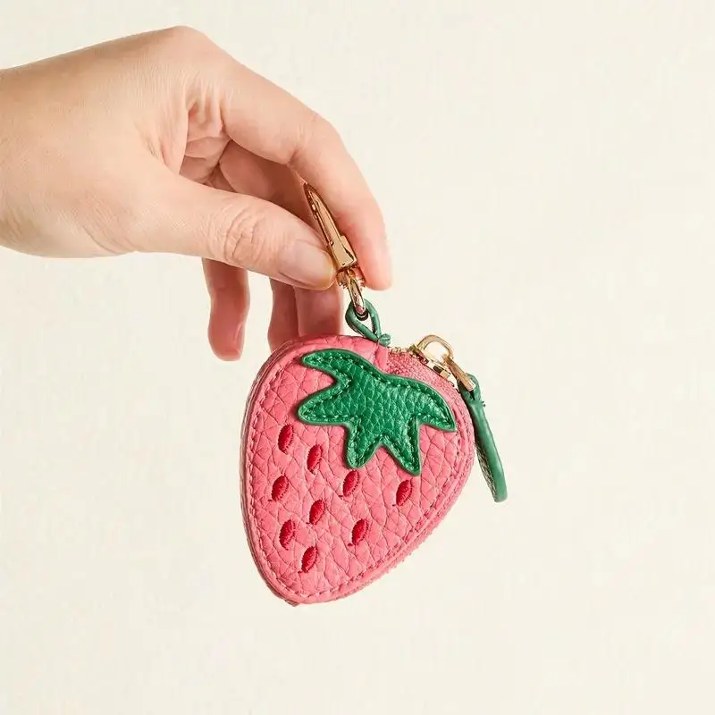 Simulation Strawberry Coin Purse Cute Fruits Money Change Pouch Small Wallet Portable Mini Coin Bag Keychain Pendant
Simulation Strawberry Coin Purse Cute Fruits Money Change Pouch Small Wallet Portable Mini Coin Bag Keychain Pendant