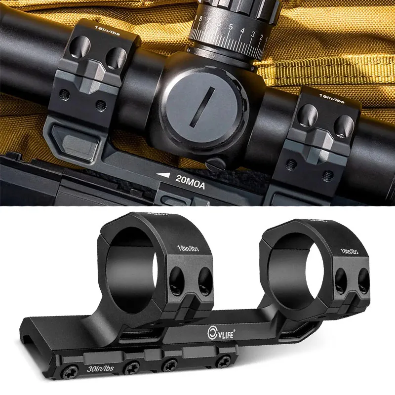 Cantilever Scope Mounts 20 MOA 38mm Tube For Precision Riflescope Aluminum Mount 1.96 inch Offset Dual Ring One-Piece Hunting
Cantilever Scope Mounts 20 MOA 38mm Tube For Precision Riflescope Aluminum Mount 1.96 inch Offset Dual Ring One-Piece Hunting