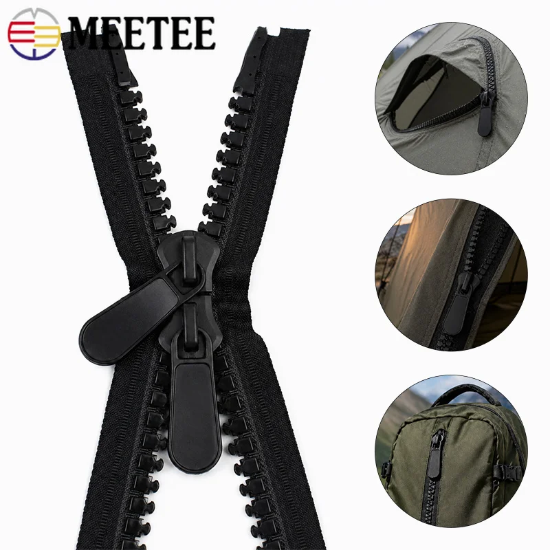20# 70-15cm Extra Large Resin Zipper Single/Double Slider Open End Zip for Down Jacket Tent Long Zippers DIY Sewing Accessories
20# 70-15cm Extra Large Resin Zipper Single/Double Slider Open End Zip for Down Jacket Tent Long Zippers DIY Sewing Accessories