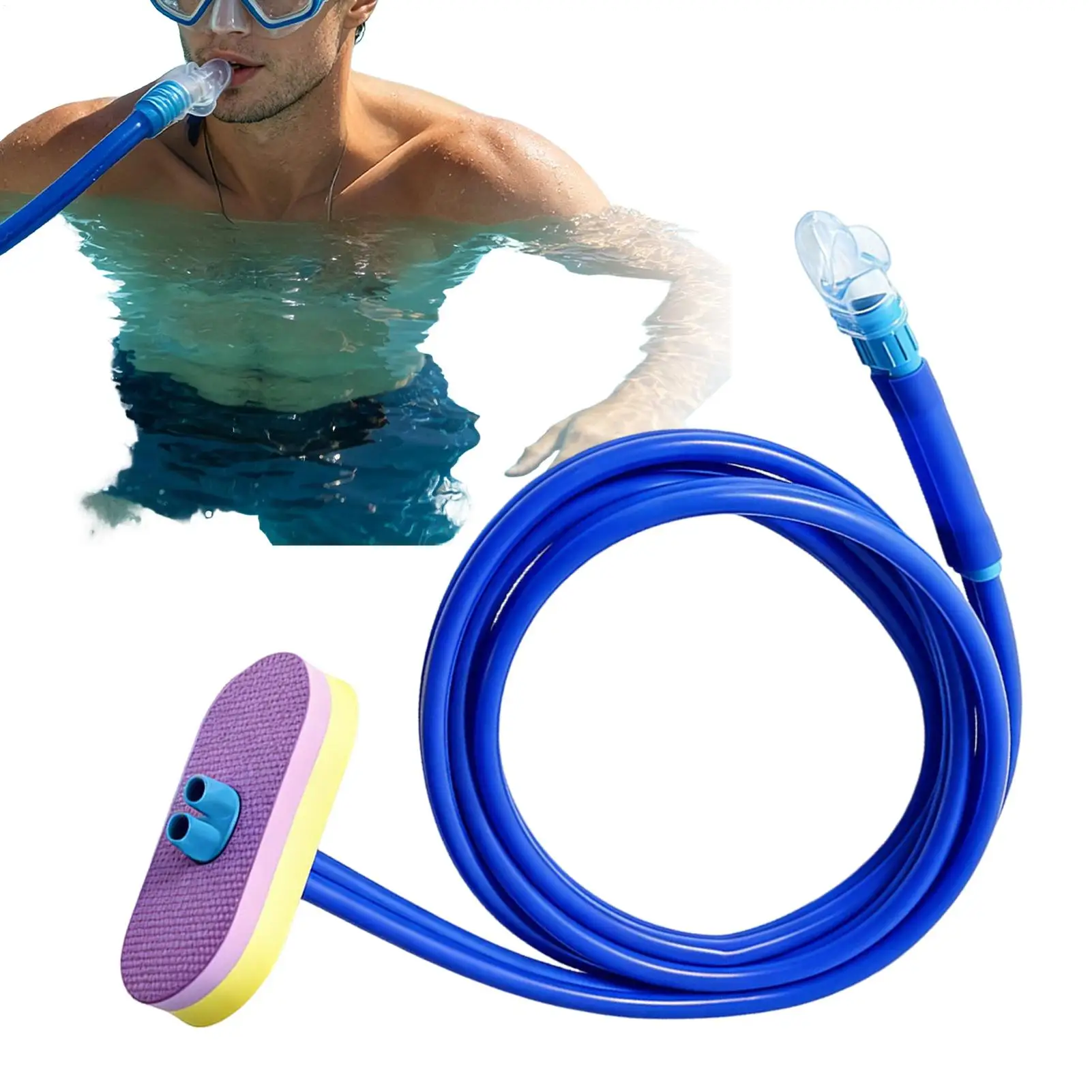Full Dry Respirator EVA Float Silicone Ergonomic Respirator Hose Underwater Breathing Device For Men Women Beginner Swimming
Full Dry Respirator EVA Float Silicone Ergonomic Respirator Hose Underwater Breathing Device For Men Women Beginner Swimming