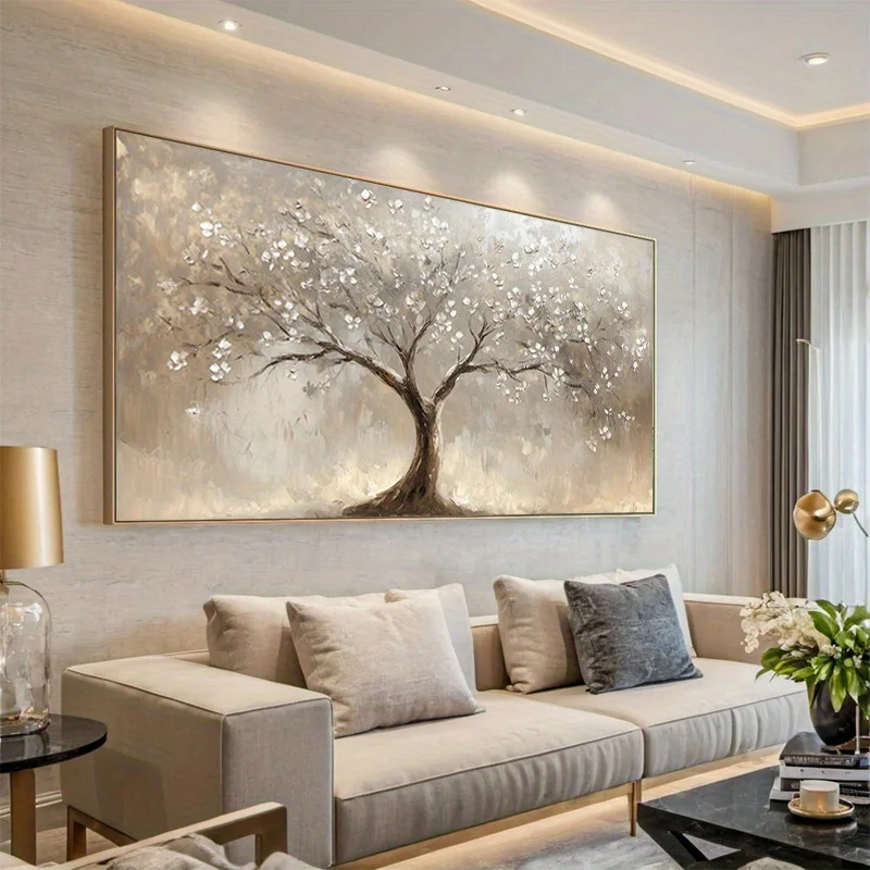 1pc Frameless Modern Abstract Tree of Life Canvas Wall Art Large Painting for Living Room, Bedroom Decor Home Art Print 2D Flat
1pc Frameless Modern Abstract Tree of Life Canvas Wall Art Large Painting for Living Room, Bedroom Decor Home Art Print 2D Flat