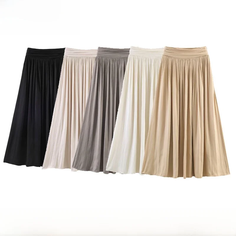 Spring Summer New Arrival Long A-Line Skirt Invisible Zipper High Waist Polyester Fiber ZR Style Women's Fashionable Versatil...
Spring Summer New Arrival Long A-Line Skirt Invisible Zipper High Waist Polyester Fiber ZR Style Women's Fashionable Versatil...