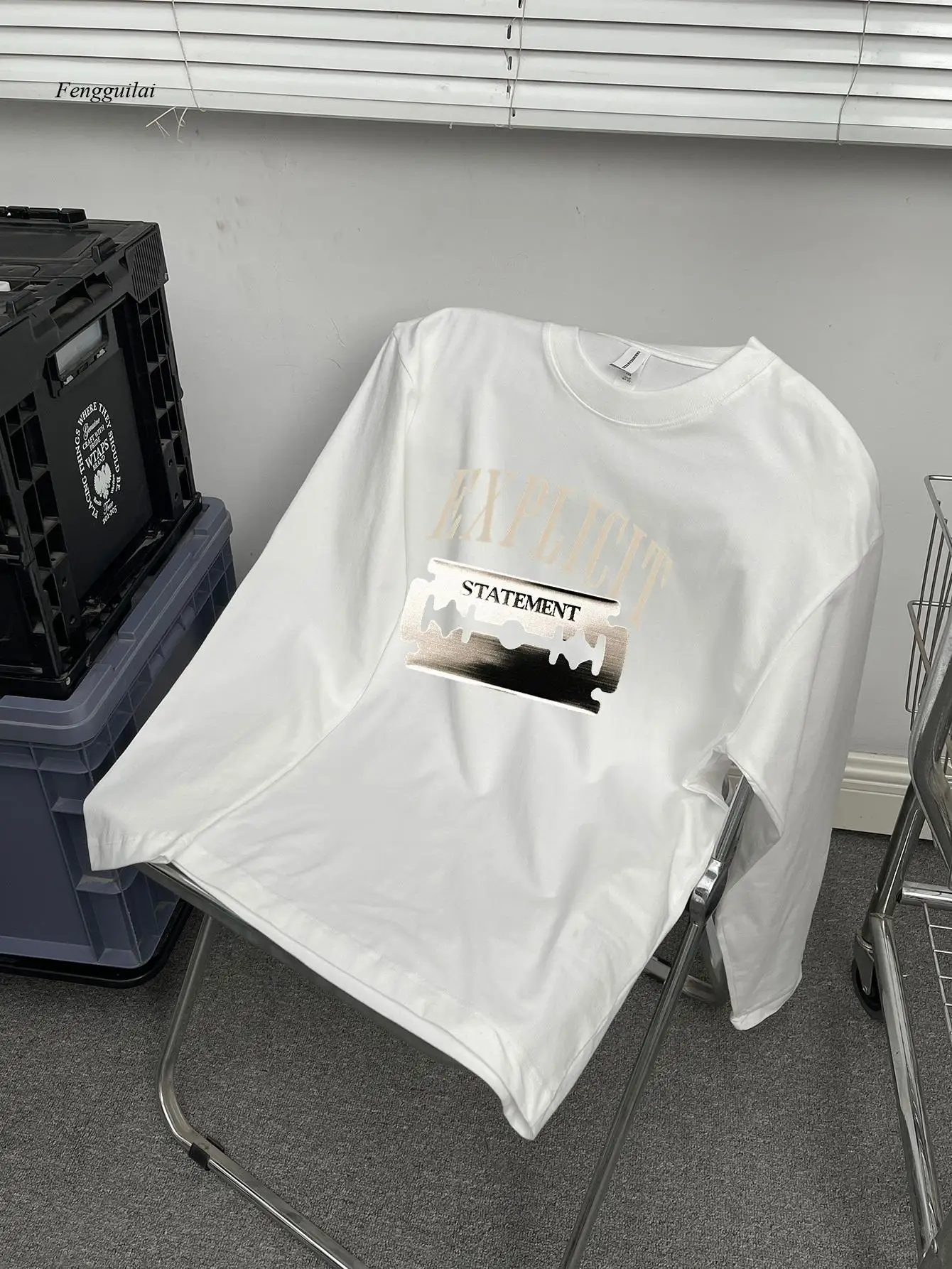 Long Sleeve T-Shirt - "Explicit Statement" Graphic Print, Casual Crew Neck, Regular Fit, Autumn/Winter Fashion Style
Long Sleeve T-Shirt - "Explicit Statement" Graphic Print, Casual Crew Neck, Regular Fit, Autumn/Winter Fashion Style