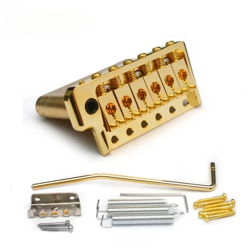 Best Offer PRS Style Precision CNC Machined Tremolo Bridge 52.5mm Full Solid Brass 6-Screws Electric Guitar Tremolo Bridge
Best Offer PRS Style Precision CNC Machined Tremolo Bridge 52.5mm Full Solid Brass 6-Screws Electric Guitar Tremolo Bridge