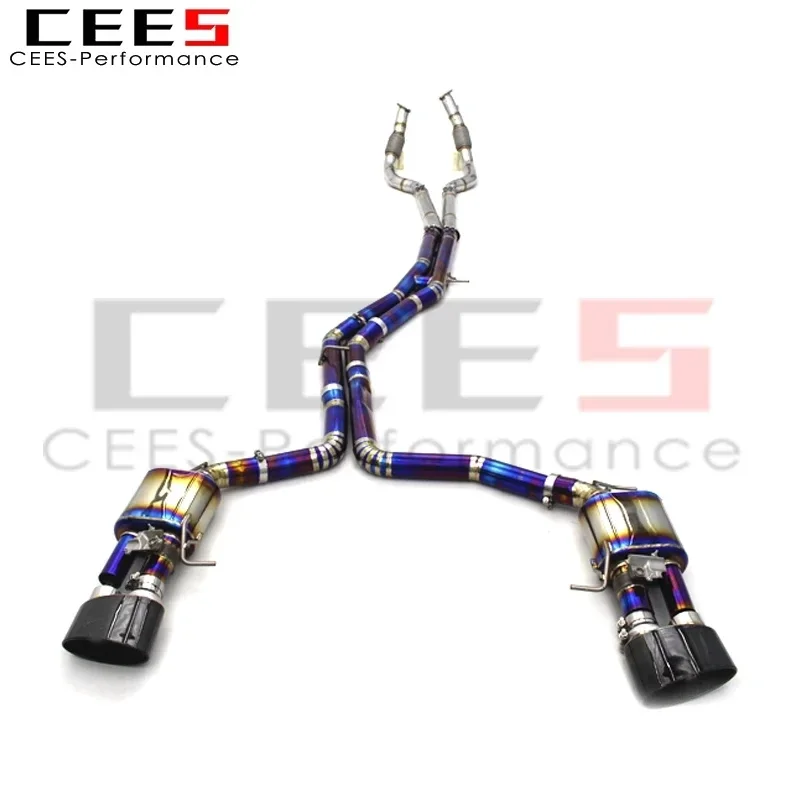 cees Exhaust Catback for Audi RS6/RS7 C8 4.0T 2019-2023 SUS304/Titanium Car Exhaust Pipe Muffler System with Electroblack Tips
cees Exhaust Catback for Audi RS6/RS7 C8 4.0T 2019-2023 SUS304/Titanium Car Exhaust Pipe Muffler System with Electroblack Tips