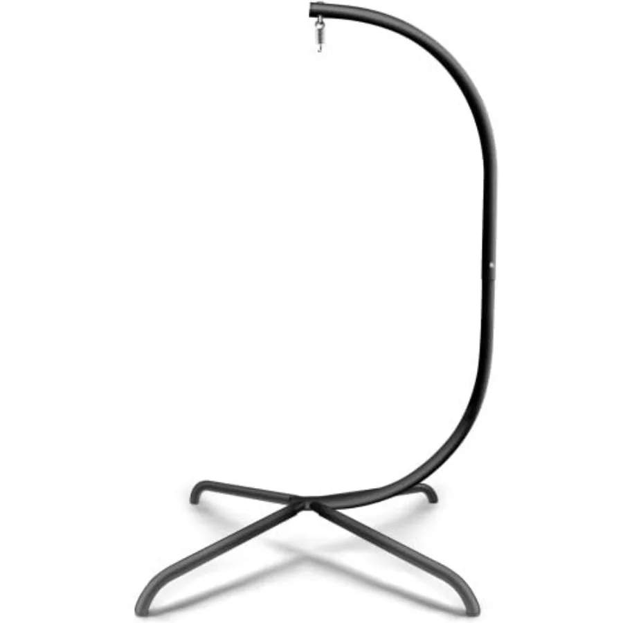 Hammock Chair Swing Stand, Hanging C-Stand with Buckle and Spring Hook, Heavy Duty Steel Hanging Hammock Max Load 350lbs, Hammo
Hammock Chair Swing Stand, Hanging C-Stand with Buckle and Spring Hook, Heavy Duty Steel Hanging Hammock Max Load 350lbs, Hammo