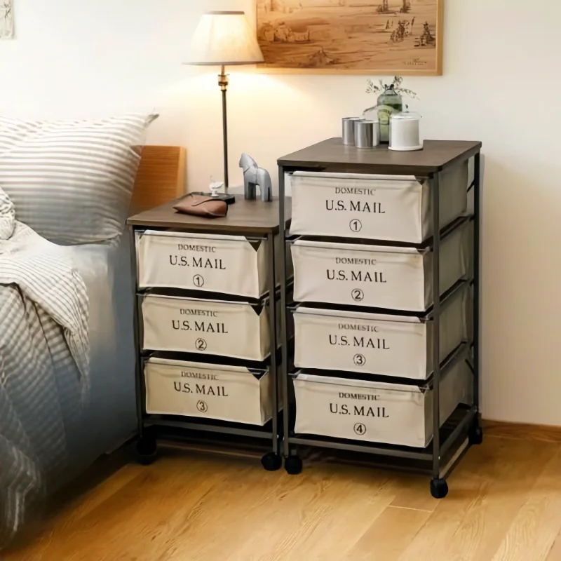 Industrial style retro wrought iron multi-layer thick canvas combination drawer cabinet hanger storage rack removable storage ca
Industrial style retro wrought iron multi-layer thick canvas combination drawer cabinet hanger storage rack removable storage ca