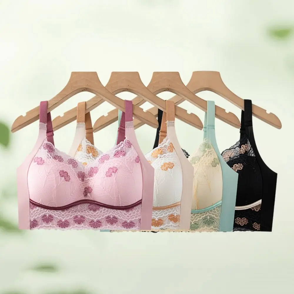 Gathered Breasts Wireless Deep V Bra Close-fitting Anti-sagging Push Up Underwear Shockproof Lingerie Seamless Lace Bras Ladies
Gathered Breasts Wireless Deep V Bra Close-fitting Anti-sagging Push Up Underwear Shockproof Lingerie Seamless Lace Bras Ladies