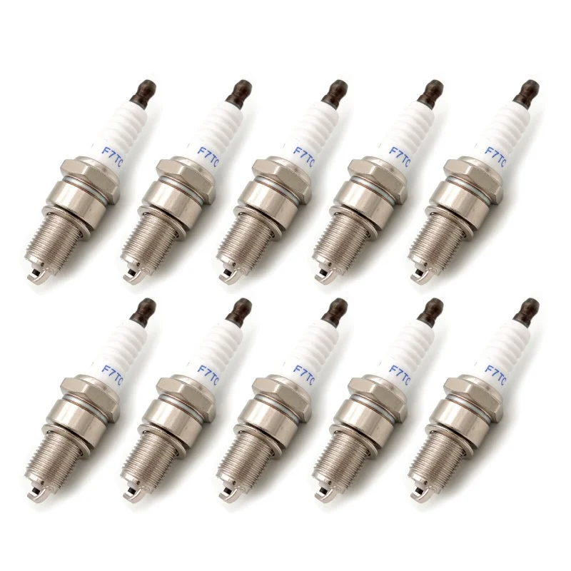 10Pieces F7TC Spark Plug for Garden Machinery 4 Stroke Engine GX120 GX160 GX200 GX240 GX270 GX340 GX390
10Pieces F7TC Spark Plug for Garden Machinery 4 Stroke Engine GX120 GX160 GX200 GX240 GX270 GX340 GX390