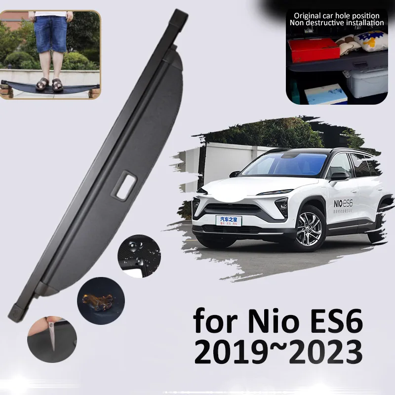Car Trunk Curtainfor for Nio ES6 2019 2020 2021 2022 2023 Anti-peep Trunk Luggage Rack Rear Partition Set Covers Car Accessories
Car Trunk Curtainfor for Nio ES6 2019 2020 2021 2022 2023 Anti-peep Trunk Luggage Rack Rear Partition Set Covers Car Accessories