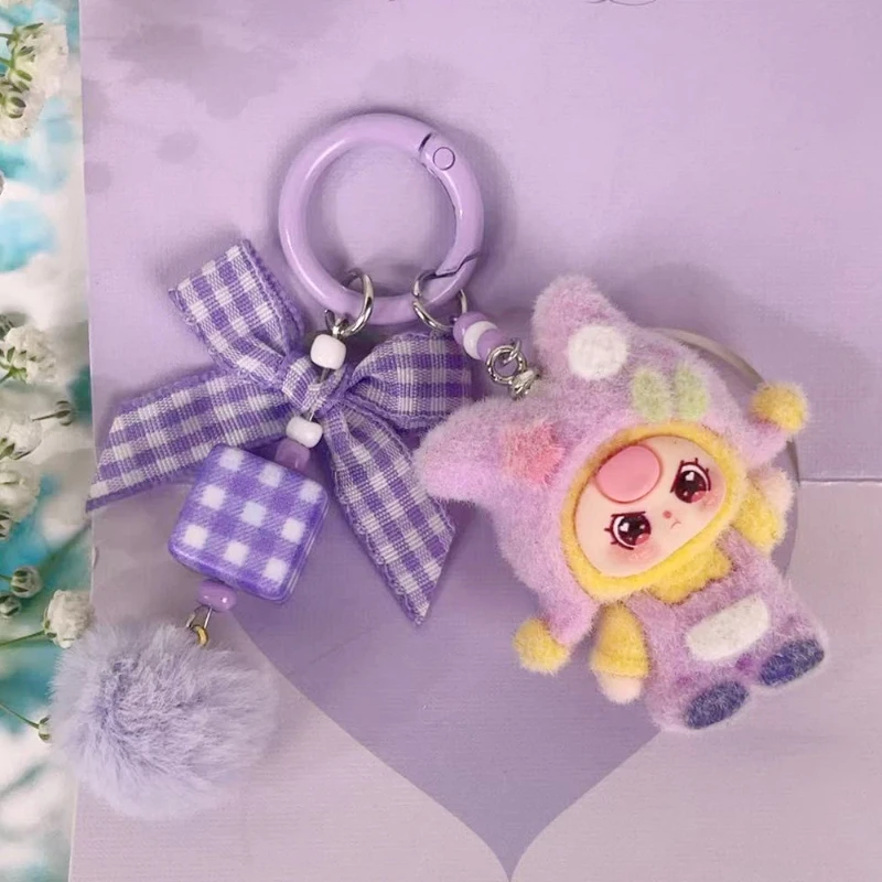 Dopamine Baby Three Years Flocking Doll Keychain Backpack Pendant Key Accessories Children'S Gift Party Small Gift
Dopamine Baby Three Years Flocking Doll Keychain Backpack Pendant Key Accessories Children'S Gift Party Small Gift